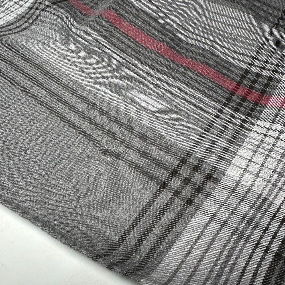 90s Vintage Nautica 1/4 Zip Relaxed Plaid Pullover Shirt Sz M Double Pocket - Picture 12 of 14